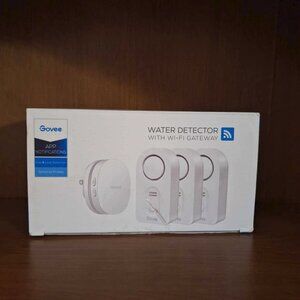 NIP Govee WiFi Water Sensor 3 Packs, Smart Water Leak Detector, 2.4G WiFi